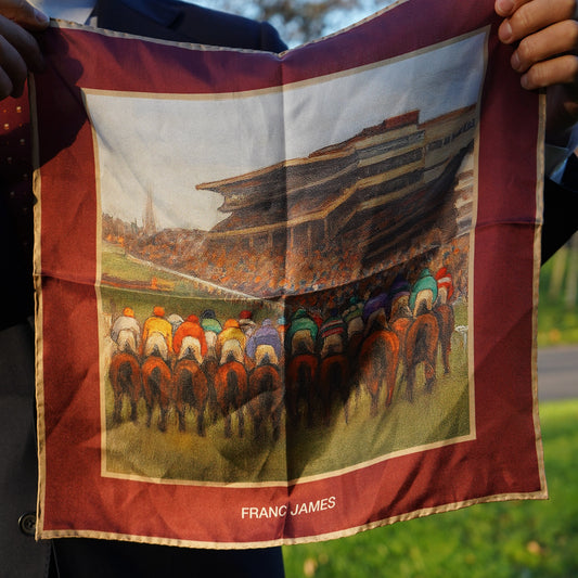 THE FESTIVAL SILK POCKET SQUARE