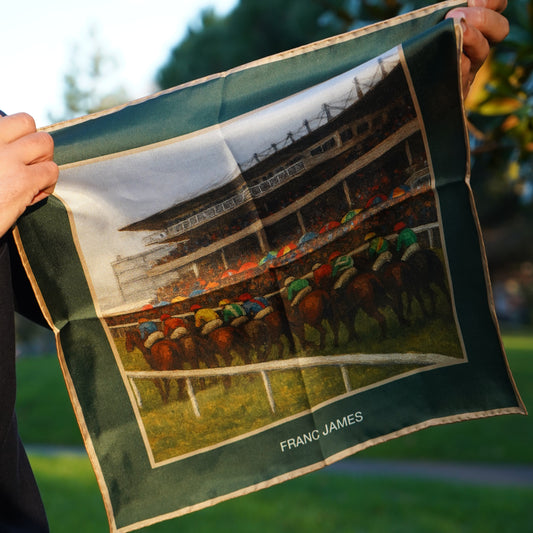 IRISH SILK POCKET SQUARE